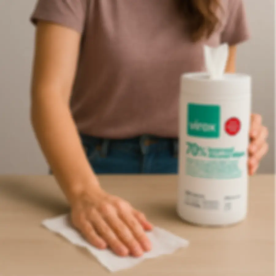 Virox 70% Isopropyl Alcohol Wipes